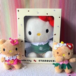 ❣️Starbucks x Hello Kitty Plush in box | 2025 Collection [NWT!]